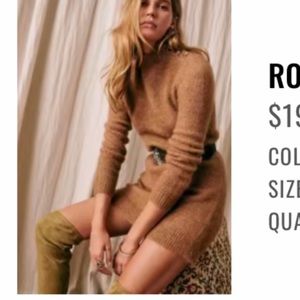 NWOT Sezane Sweater dress
